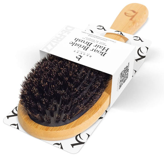 100% Boar Bristle Hair Brush - {{variant_title}} - Beauty by Earth