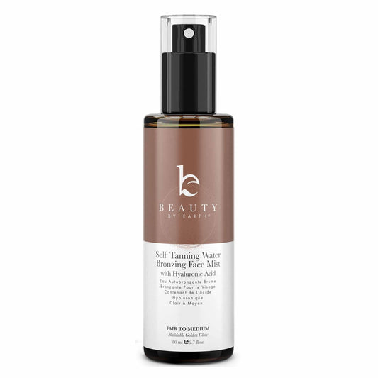 Self Tanning Water Bronzing Face Mist with Hyaluronic Acid - Fair to Medium