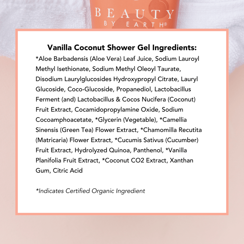 Vc shower gel ingredients